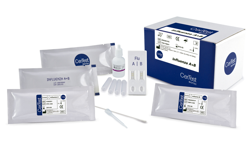 Thermo Scientific™ Xpect™ Test auf Influenza A und B 20 Tests