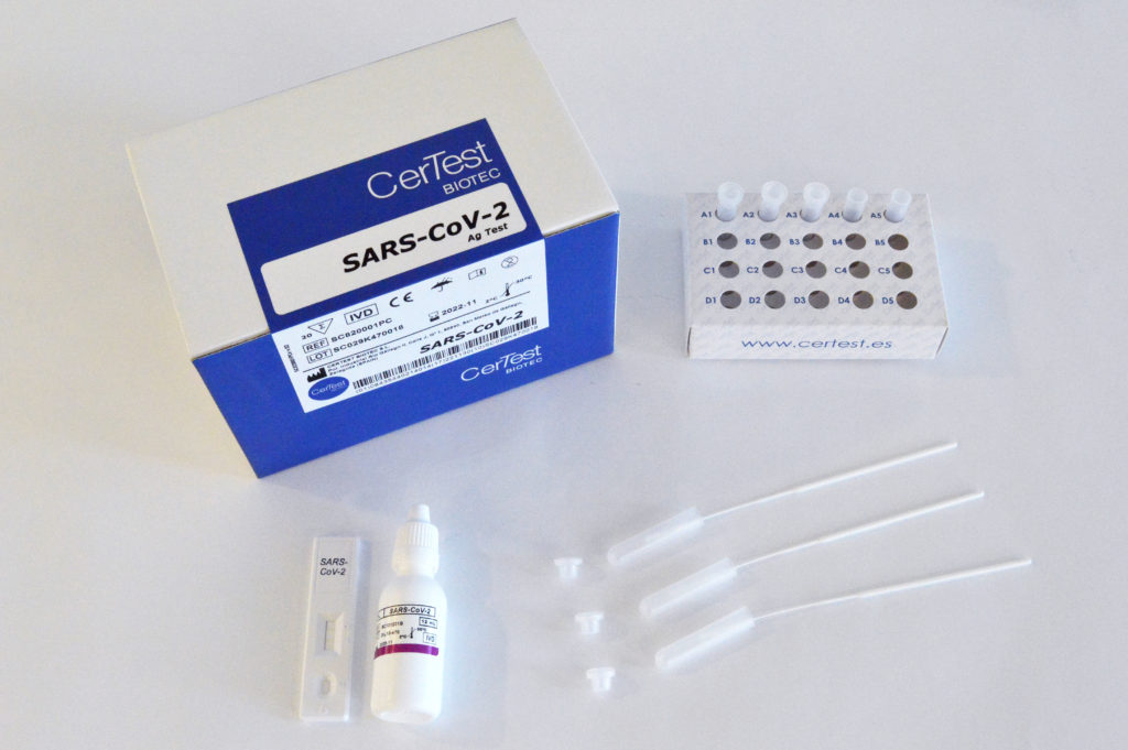 SARSCoV2 CERTEST Biotec IVD Diagnostic Products